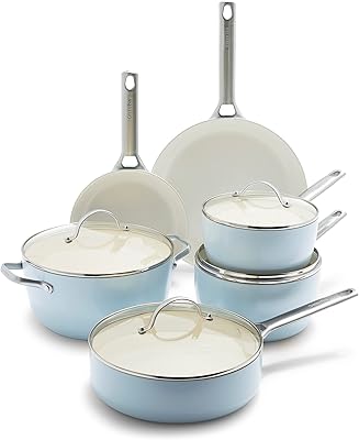 Cookware Set Light Blue