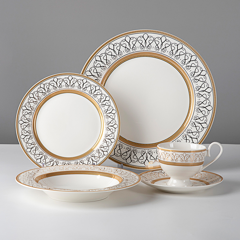 Fine Bone China Dinner Set Royal Classic